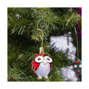 Adornos con purpurina para árbol de Navidad diseño de_4