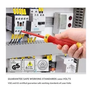 KUNTICA Juego de destornilladores aislados 1000 V 4