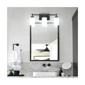 Aipsun Luz de tocador vintage negra accesorios de_2