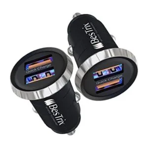 BESTRIX Cargador de coche de carga rápida 4.0 Dual USB_1