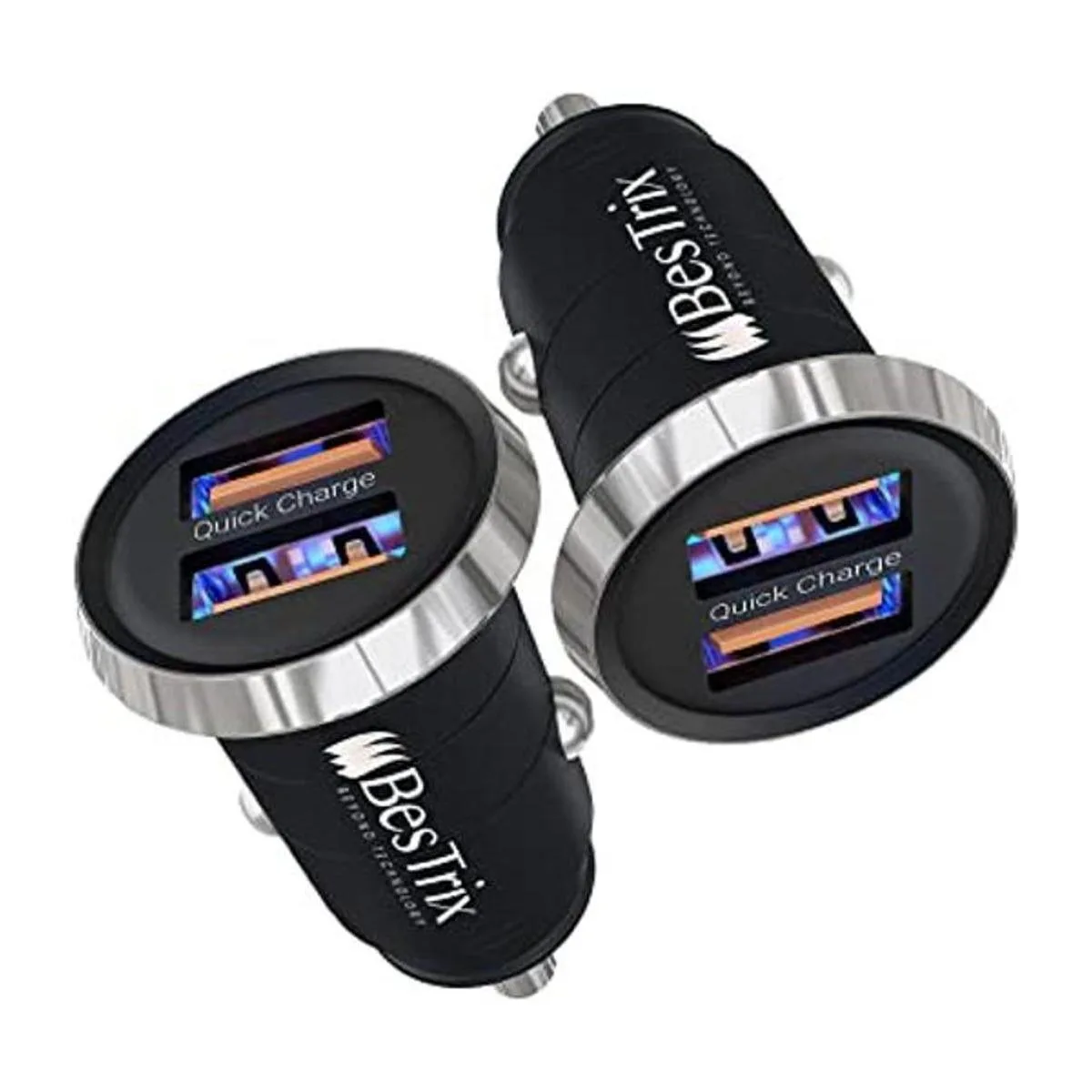 BESTRIX Cargador de coche de carga rápida 4.0 Dual USB_1