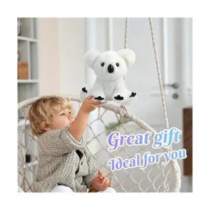 Glow Guards Juguete de peluche Koala blanco iluminado de_3
