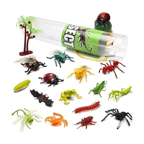 Juguete de animales de 82 piezas mini dinosaurio de