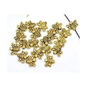 JGFinds Bumble Bees Dijes espaciadores de cuentas_5