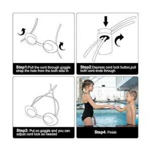 Frienda Juego de 14 correas elásticas ajustables para_4