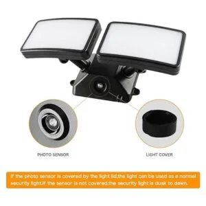 FAGUANGAO Luz de seguridad LED del atardecer al amanecer_4