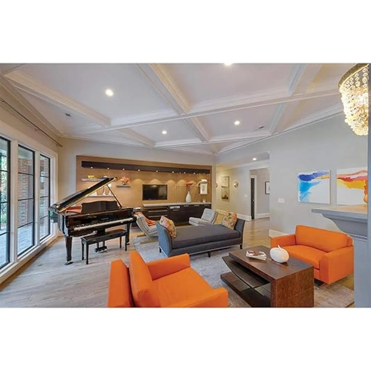 Halo LT Lámpara de techo empotrada LED integrada blanca_4