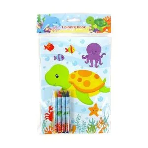 TINYMILLS Juego de libros para colorear de tortugas_2