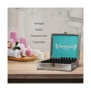 J JACKCUBE DESIGN MK588A Caja de madera rústica