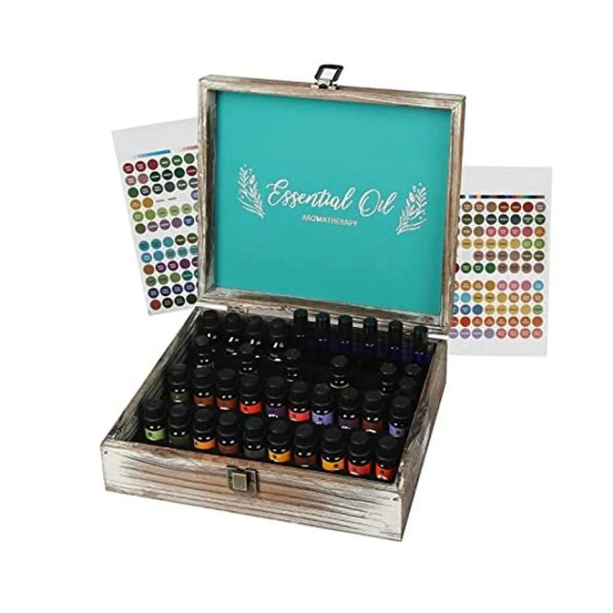 J JACKCUBE DESIGN MK588A Caja de madera rústica