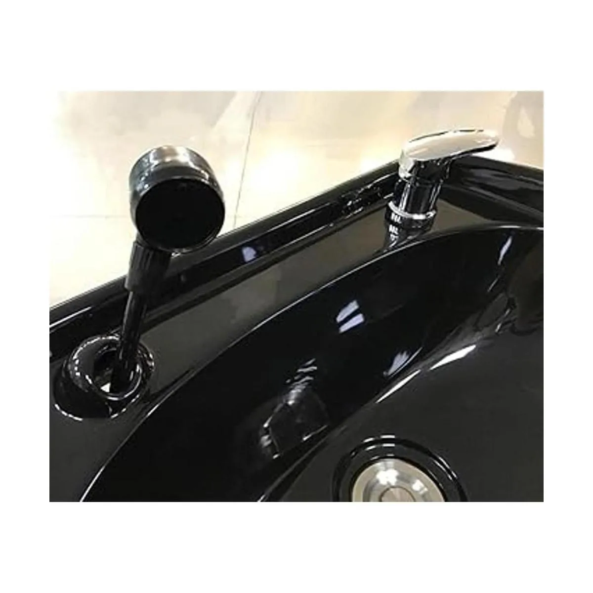 LukLoy Juego de grifo y pulverizador para champú y cuenco_6