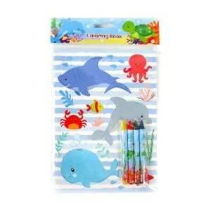 TINYMILLS Juego de libros para colorear de tortugas_5