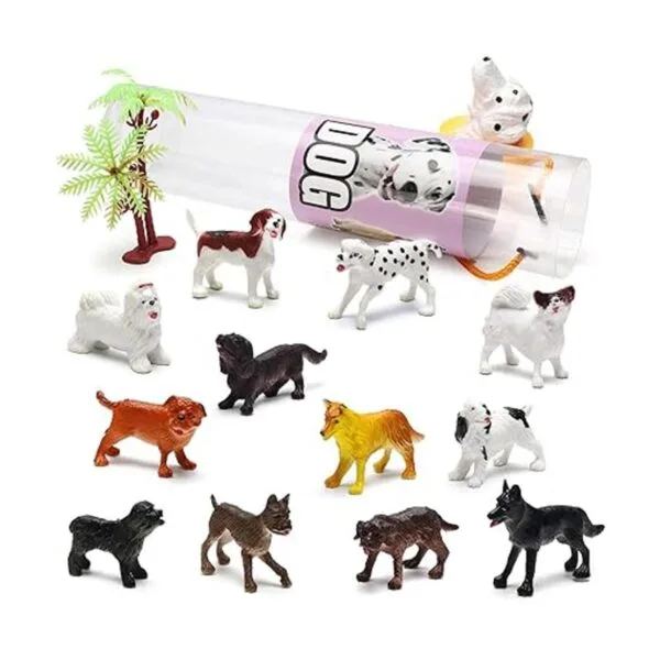 Juguete de animales de 82 piezas mini dinosaurio de