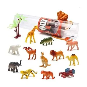 Juguete de animales de 82 piezas mini dinosaurio de