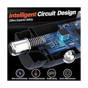 BESTRIX Cargador de coche de carga rápida 4.0 Dual USB_3