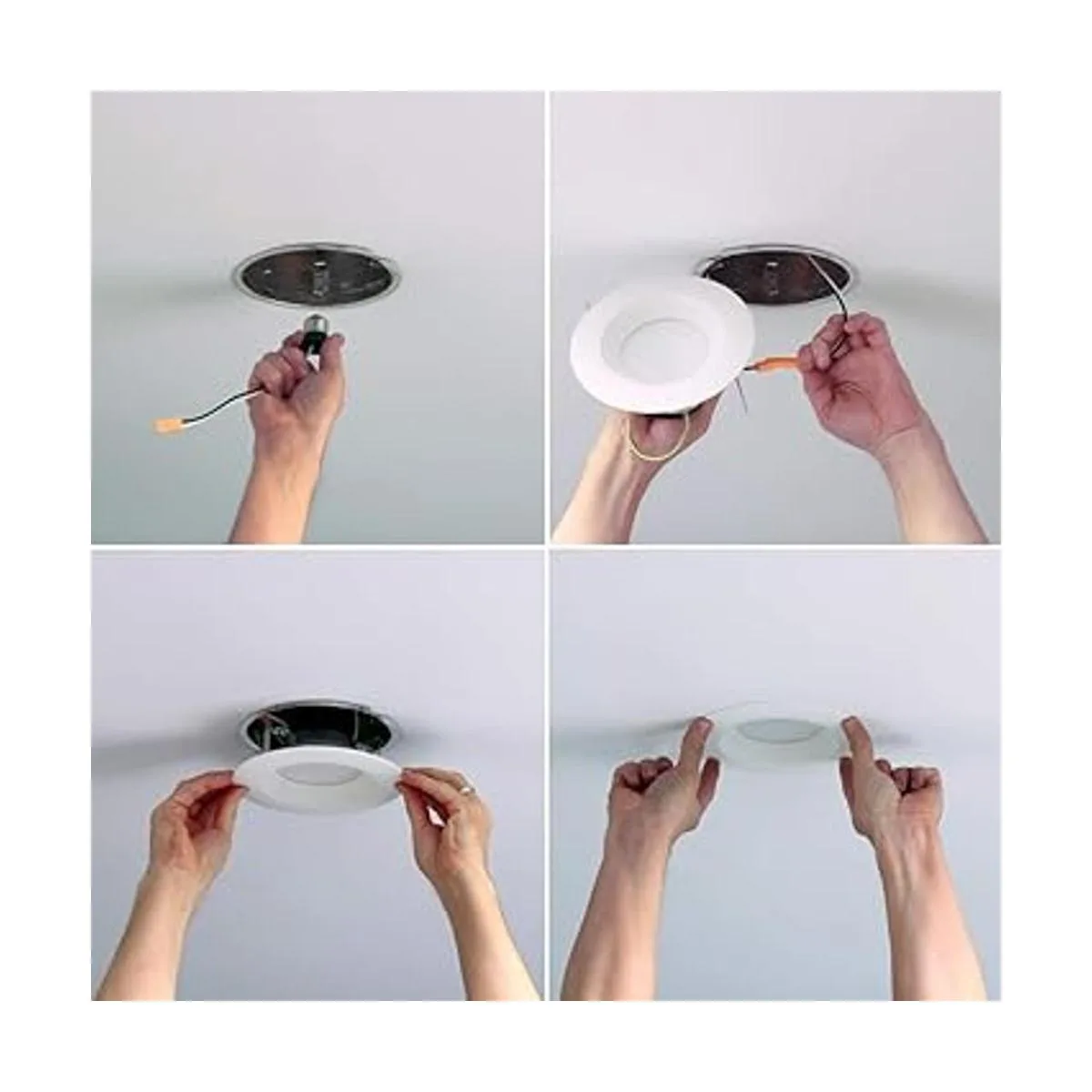 Halo LT Lámpara de techo empotrada LED integrada blanca_5