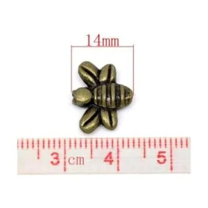 JGFinds Bumble Bees Dijes espaciadores de cuentas_6