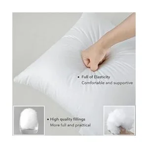 FavriQ 16 x 16 pulgadas con funda de 100 algodón cojines_4