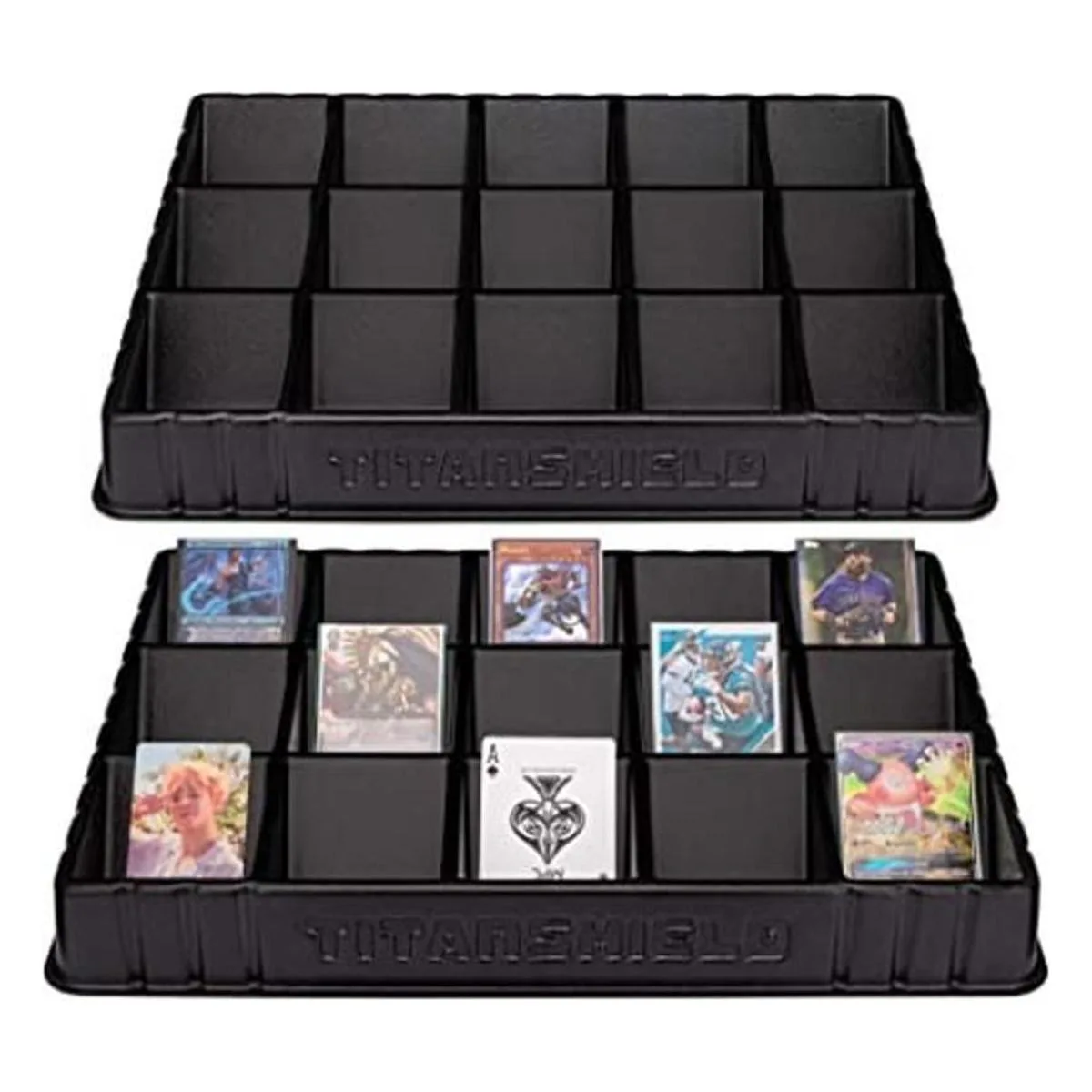 TitanShield Paquete de 2 bandejas de clasificación y_1