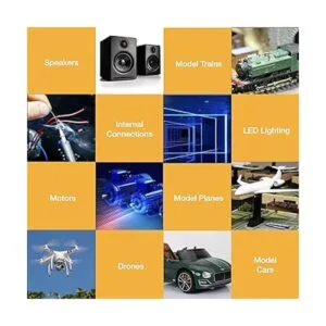 Paquete de 6 cables de calibre 12 de 12 V 100 pies por_2