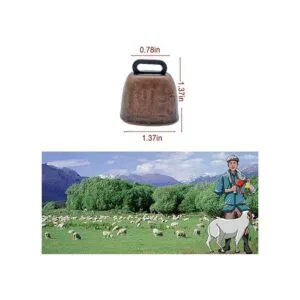 FAFAHOUSE 4 cascabeles pequeños de latón cascabeles de_2