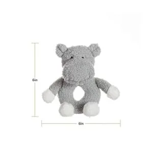 Juguete de sonajero suave de albaricoque para bebé_3