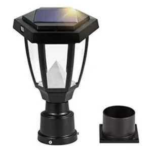 FUDESY Fds1761 Lámpara de poste solar LED para_1