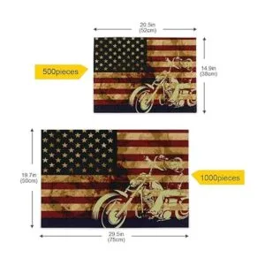 Nander 1000 piezas rompecabezas juguetes cráneo_5