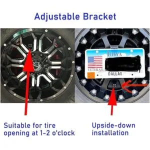 EWAY Cámara de visión trasera para Jeep Wrangler Compass_2