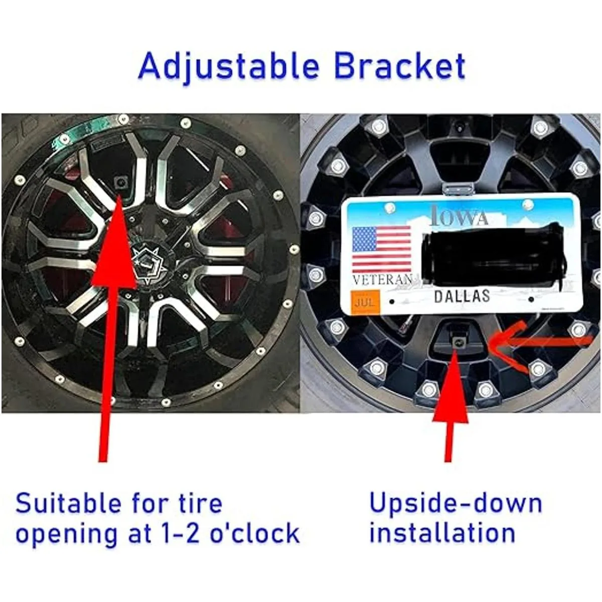 EWAY Cámara de visión trasera para Jeep Wrangler Compass_2