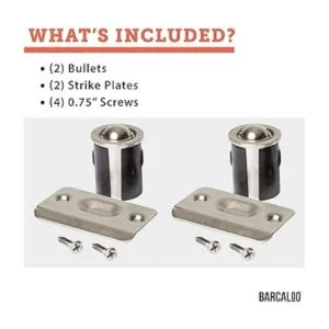 Hardware de puerta para armario o armario níquel_3