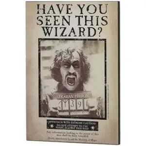 Open Road Brands Harry Potter Sirius Wanted Poster_2