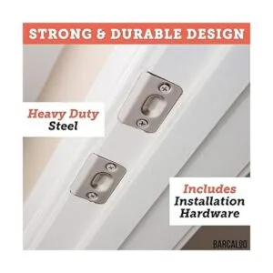 Hardware de puerta para armario o armario níquel_5