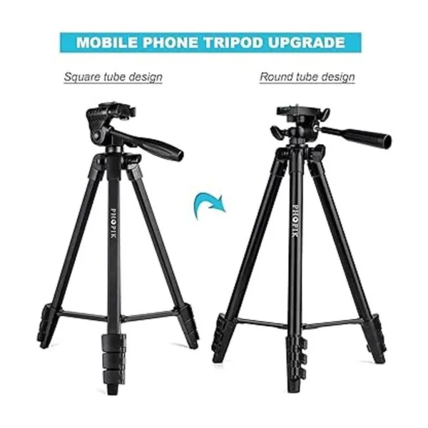 PHOJibbitz Trípode de teléfono de 55 pulgadas soporte de_6