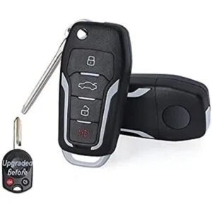 Keymall Llave de repuesto sin llave para coche de 315 MHz_1