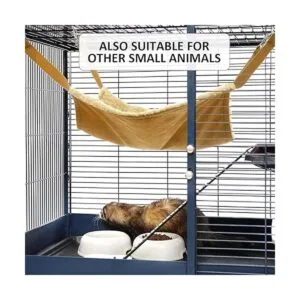 4 Pieces Rat Hammock Ferret Hammock Guinea Pig Cage