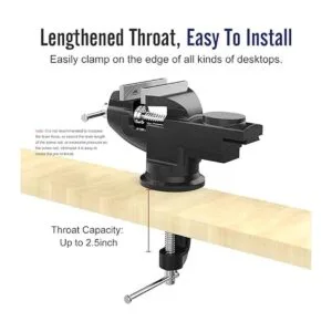 Housolution Tornillo de mesa universal de 3 pulgadas_6