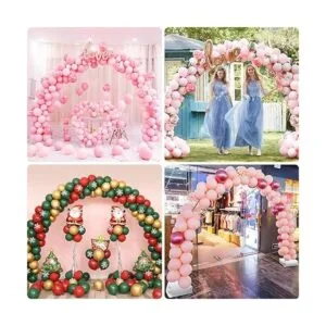 IDAODAN Kit de arco de globos soporte de arco de globos_5