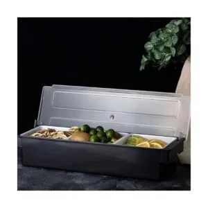 FEOOWV Bandeja para condimentos de frutas y verduras con