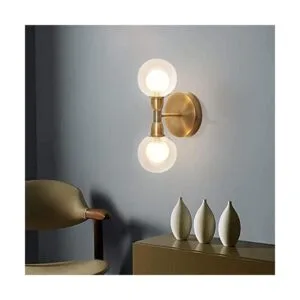 Mini lámpara de pared de bronce lámpara de pared de_1