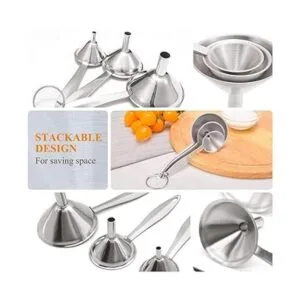 Embudos para llenar botellas juego de embudos pequeños_3