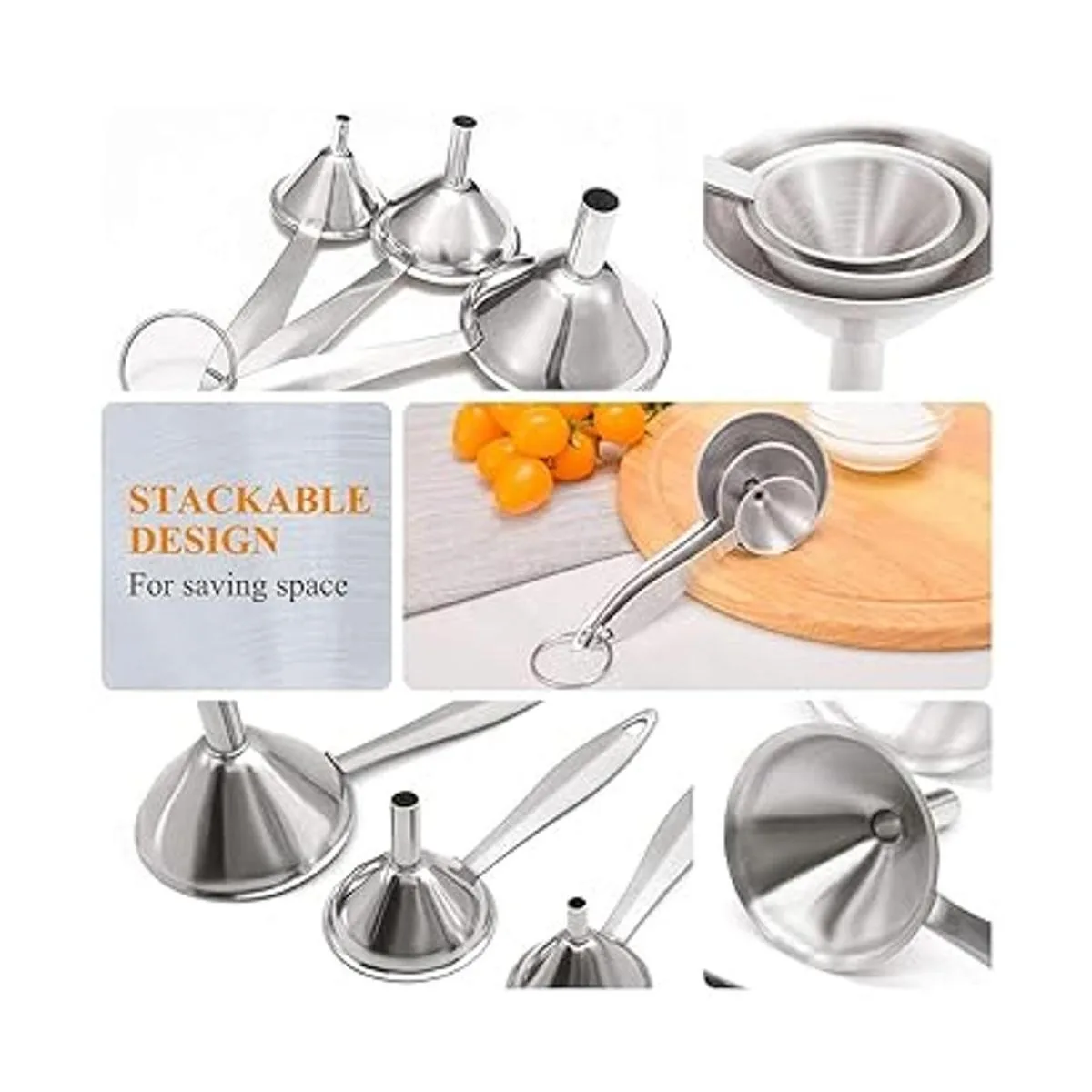 Embudos para llenar botellas juego de embudos pequeños_3