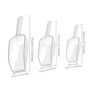 DS. DISTINCTIVE STYLE Cucharas de plástico para cocina con_2