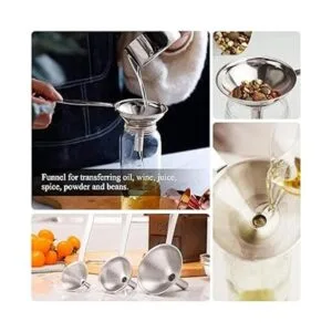 Embudos para llenar botellas juego de embudos pequeños_2