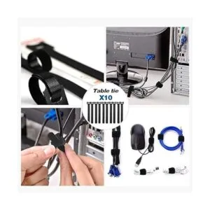 Organizador de cajas de gestión de cables paquete de 2_5