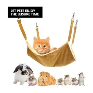 4 Pieces Rat Hammock Ferret Hammock Guinea Pig Cage