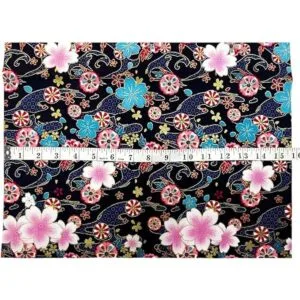 Queenbox 6 piezas de tela impresa japonesa 15.7 x 19.6_2