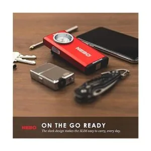 NEBO Luz de trabajo delgada recargable por USB luz de_6