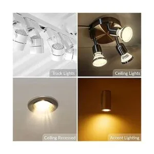 Simba Lighting Bombilla LED GU10 de 5 W regulable paquete