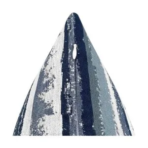 ROMANDECO Set of 2 Stripe Pillow Case Jacquard Square_4